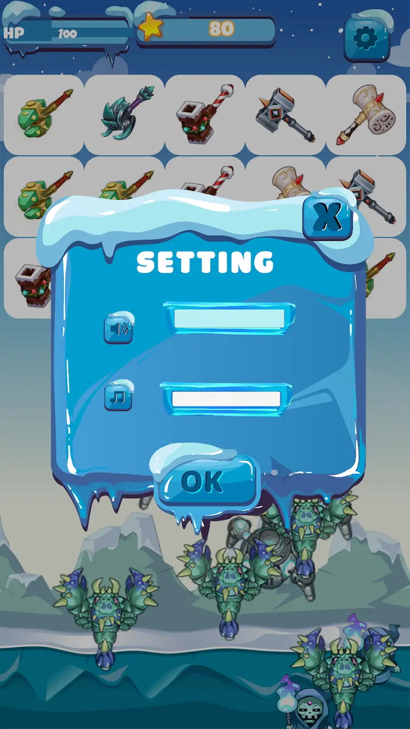 Game screen